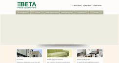 Desktop Screenshot of meblebeta.pl